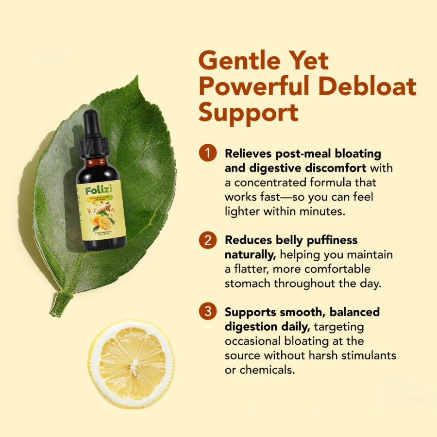 Organic Lemon Balm Extract with Ginger