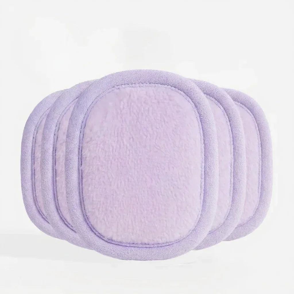 x5 Reusable Makeup Removal Pads - Soft & Eco Friendly