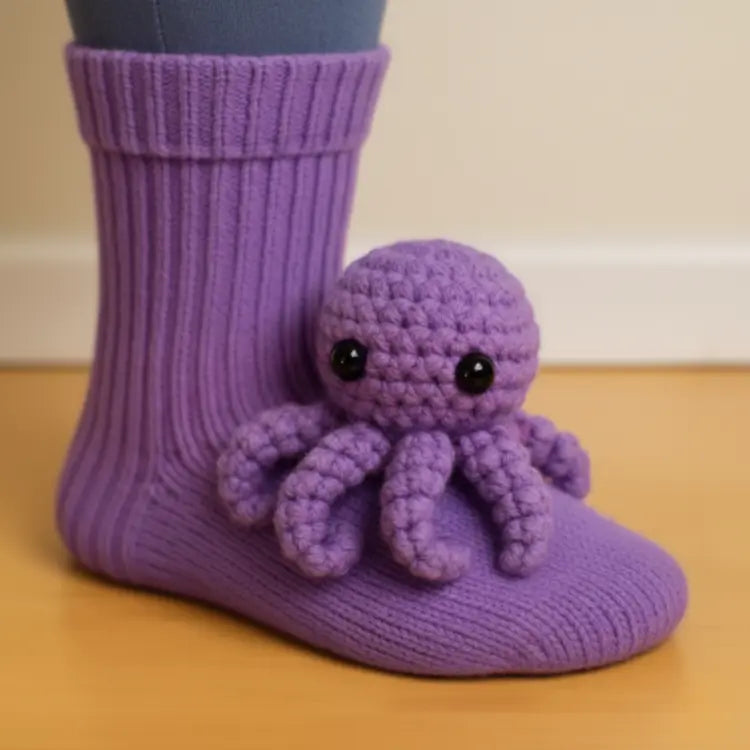 Miękkie Bawełniane Skarpetki Ze Zwierzętami (Rozmiar Uniwersalny)